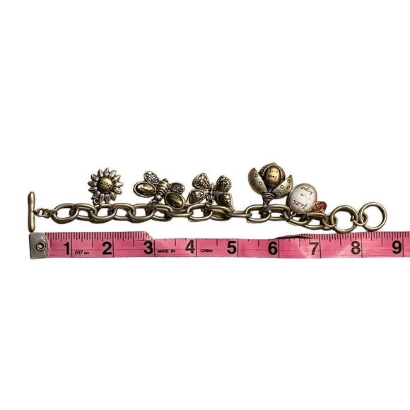 Cracker Barrel Silver/Gold Inspirational Bracelet - Picture 11 of 12